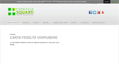 Desktop Screenshot of farmaciasquarti.com